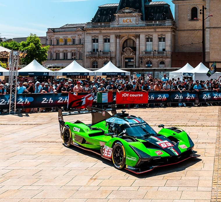 Lamborghini SC63 No.63 10th Le Mans 24H 2024 in 1:43 scale