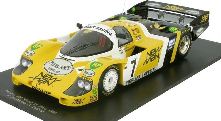 Porsche 956 Winner Le Mans 1984 Model Car in 1:18 Scale by Spark