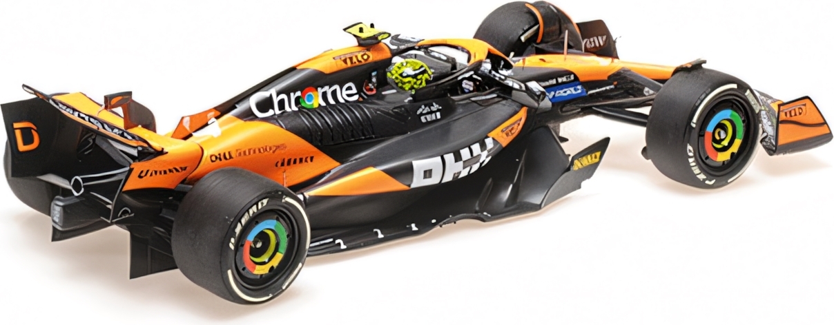 1/18ミニチャンプス マクラーレンF1MCL38マイアミGP L.ノリス初優勝 3 / マクラーレン|1/18スケールミニチャンプス 1/18スケール