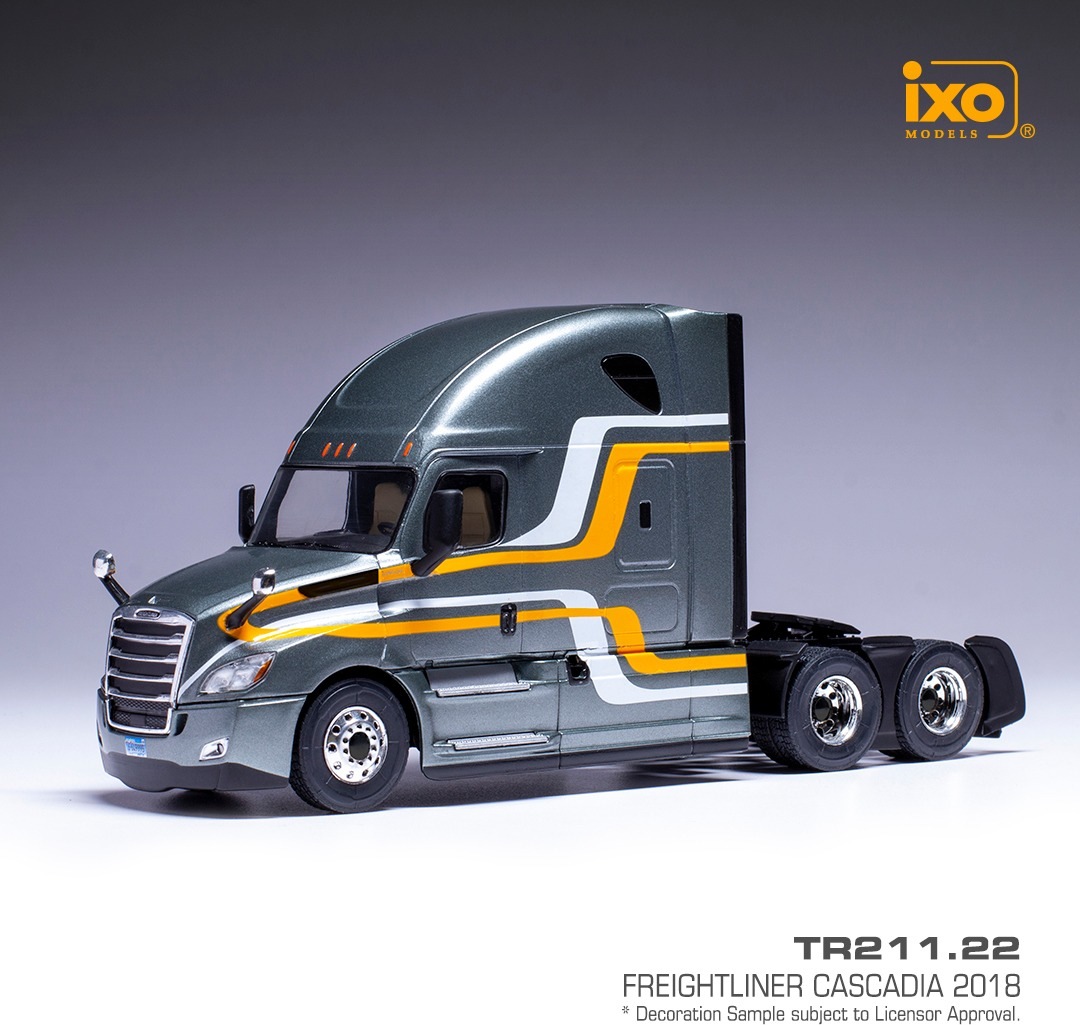2018-freightliner-cascadia-metallic-grey-in-1-43-scale-by-ixo