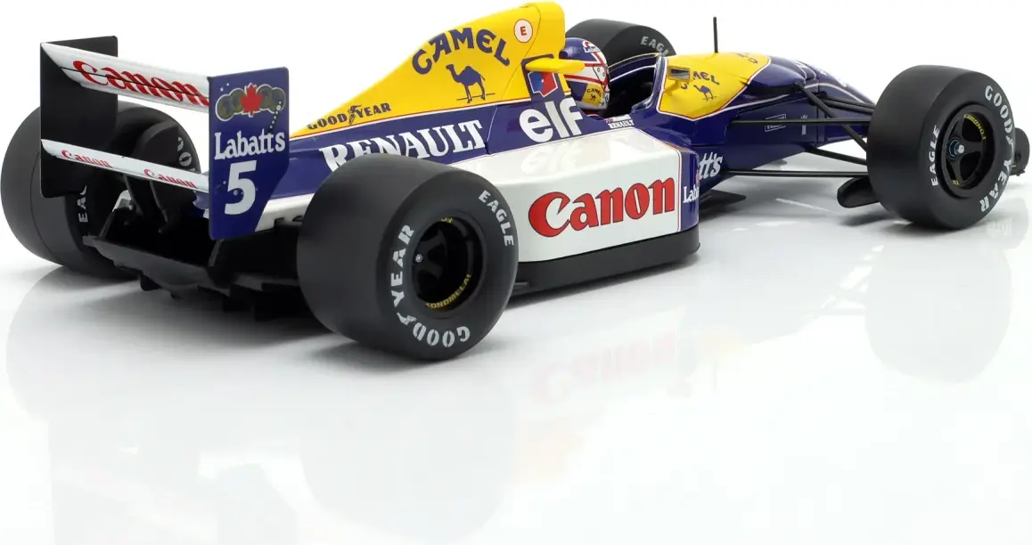 Williams F1 1992 World Champion Nigel Mansell 1:18