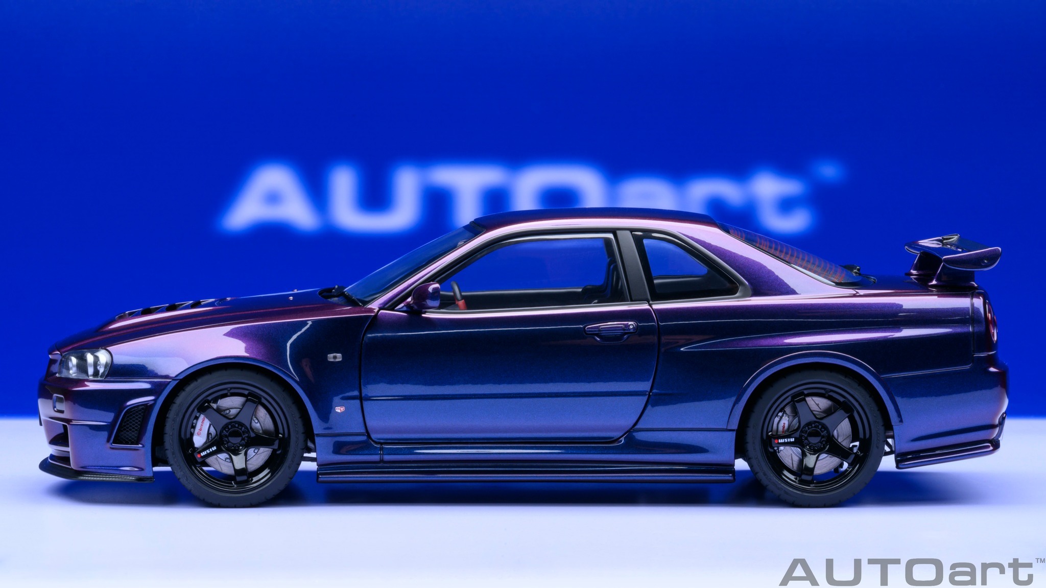 AUTOart NISSAN SKYLINE GT-R R34 Z-TUNE 1 /18 MIDNIGHT PURPLE 77464 | eBay