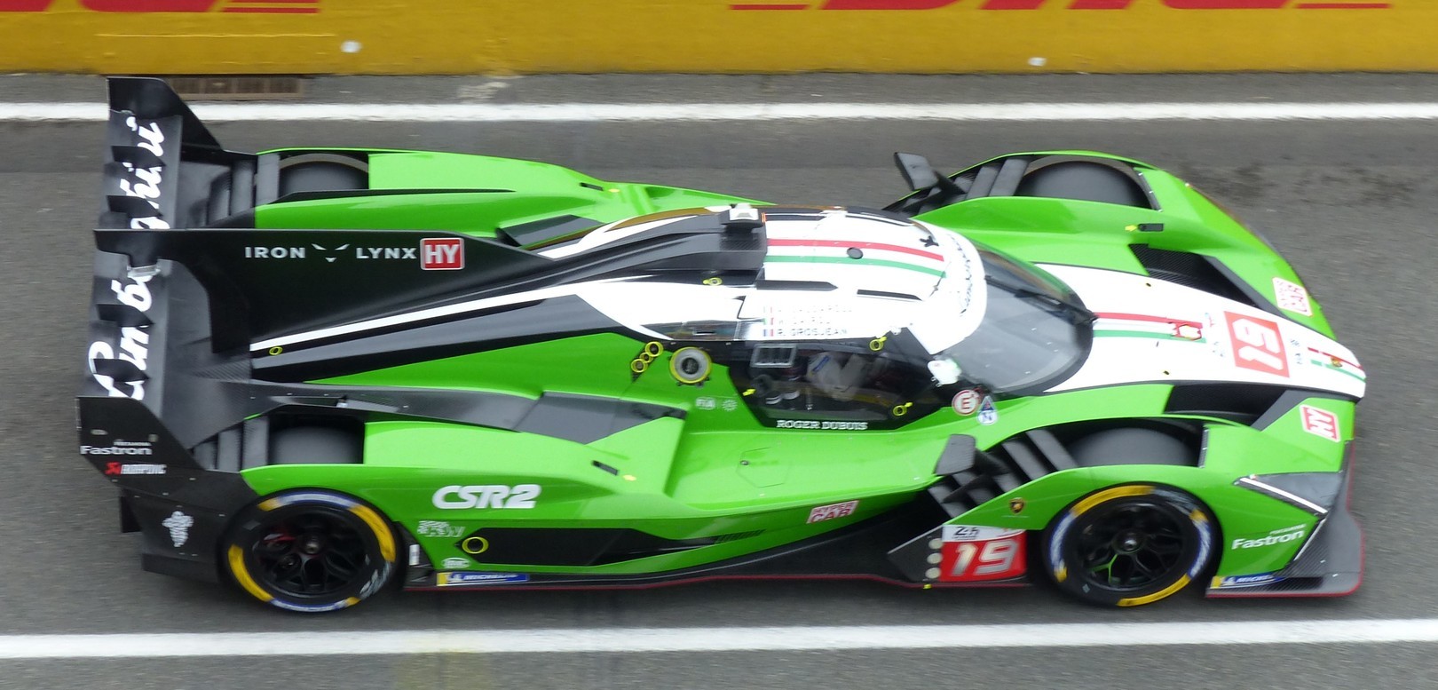 Lamborghini SC63 #19 2024 24h Le Mans in 1:18 scale by Spark