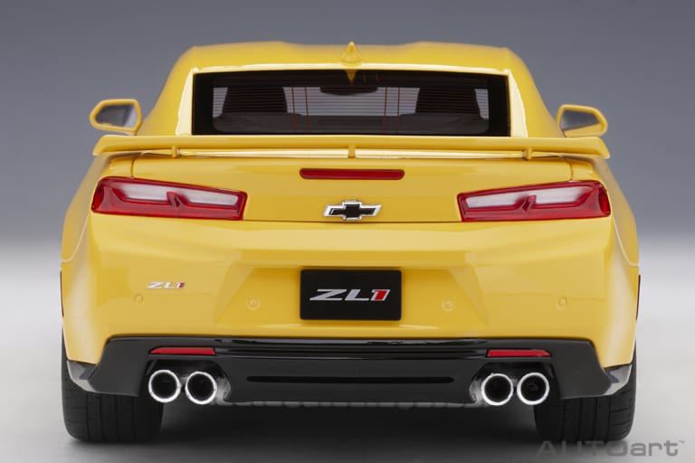 2017 Chevrolet Camaro ZL1 in Bright Yellow, 1:18 scale by