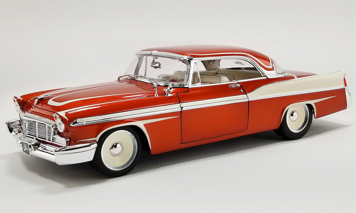 No198ミニカー1/18 ACME Chrysler St. Regis 1/18 1956 Chrysler New Yorker St. Regis Custom Mint Green