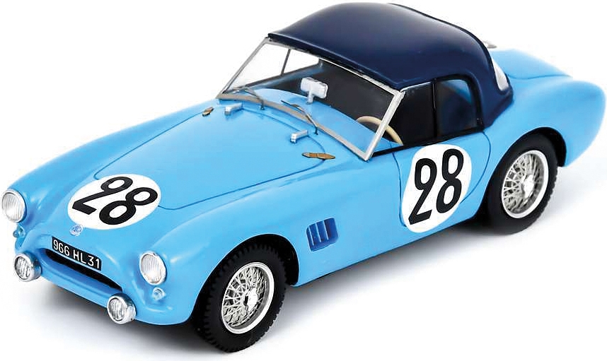 Spark AC Ace Bristol #29 Ecurie Lausannoise 24Hrs Le Mans 1961 1/43 Scale S9497