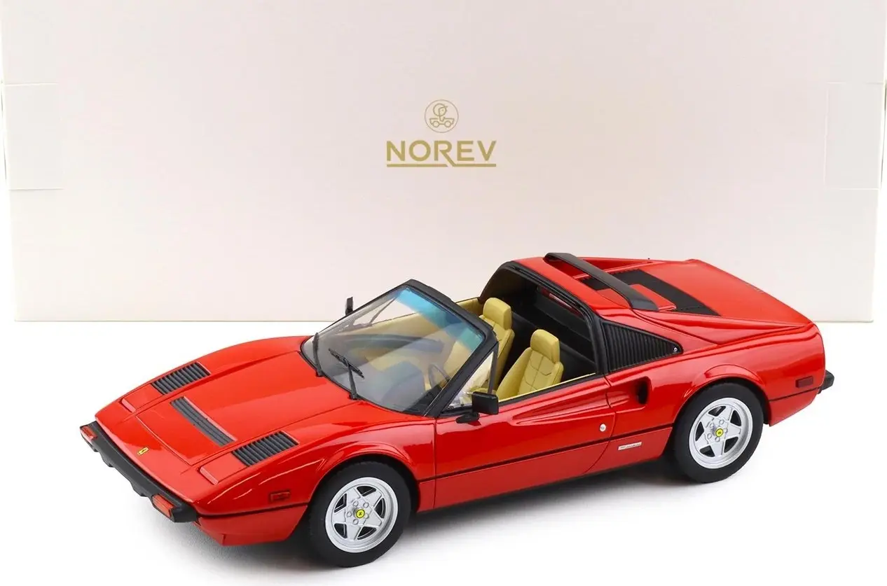 Ferrari 308 GTS 1982 Magnum PI Red in 1:18 scale by Norev by Norev