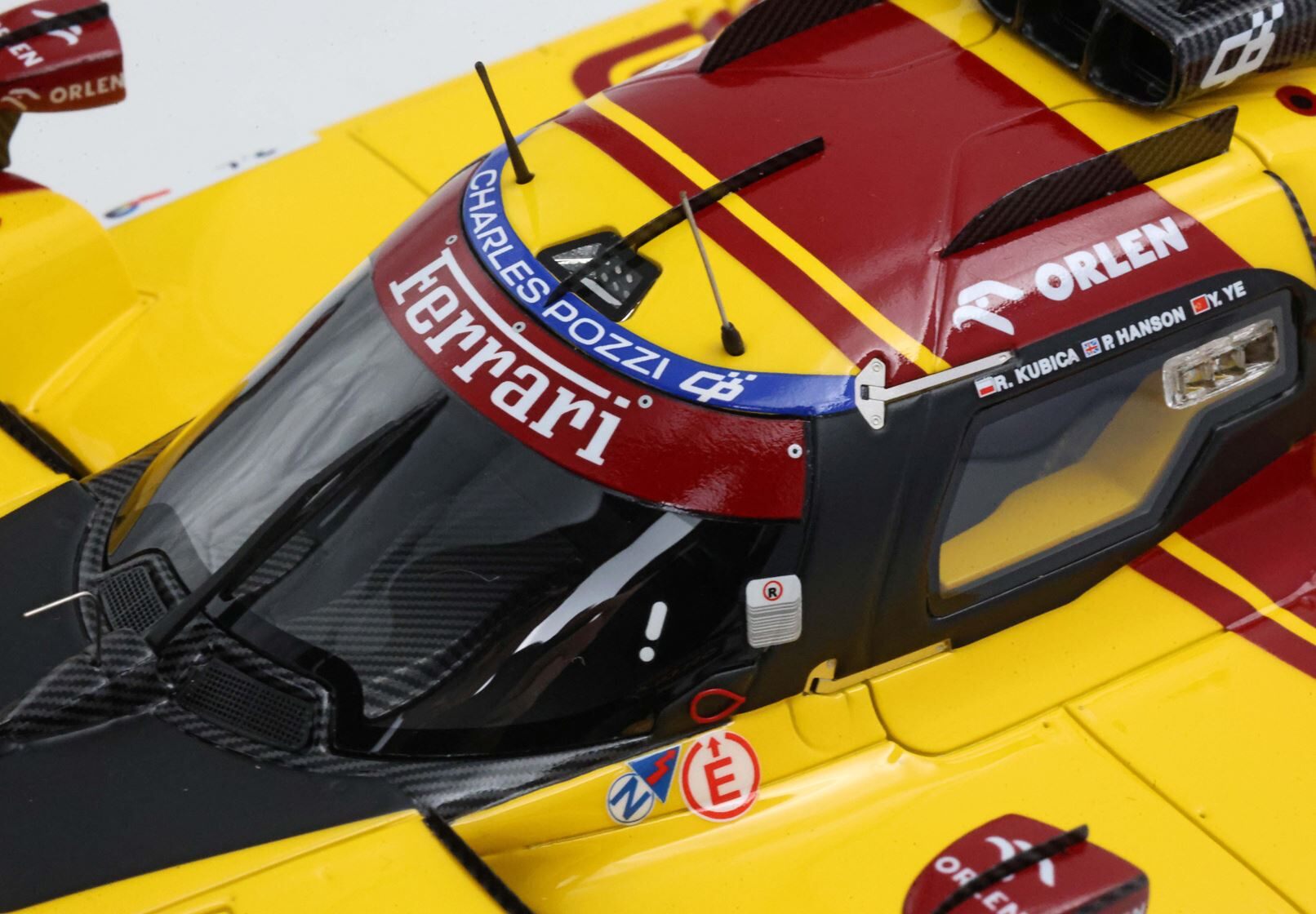 RARE! Ferrari 499P #83 Winner 2025 24h Le Mans Kubica/Ye/Hanson in