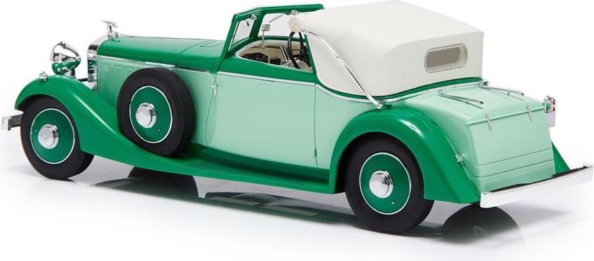 Esval EMEU43001D Drophead Coupé Hispano Suiza J12 1934 Ouvert Bleu 1/43