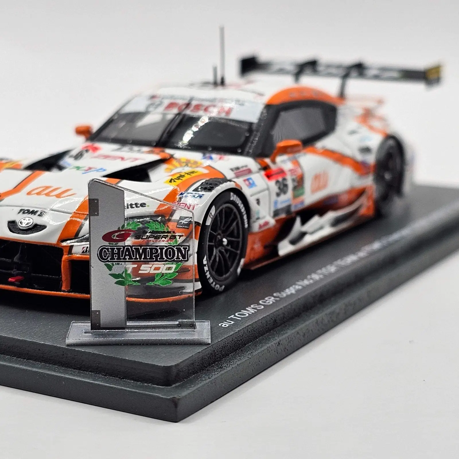 au TOM'S GR Supra No.36 TGR Champion GT500 SUPER GT 2024 with