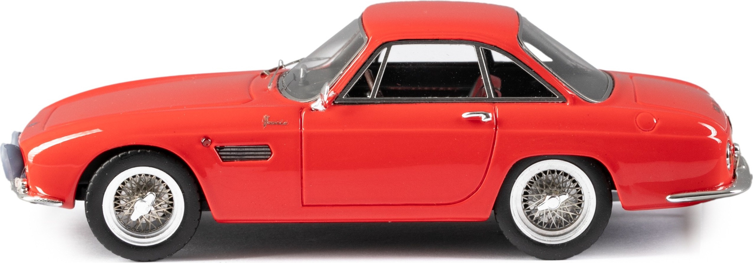 Modellino Auto Esval 1/43 OSCA 1600 GT Coupé Fissoré 1961 - Giallo - Nuovo