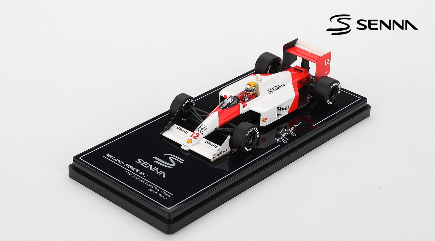 McLaren MP4/4 #12 Ayrton Senna 1988 Japanese Grand Prix Winner in