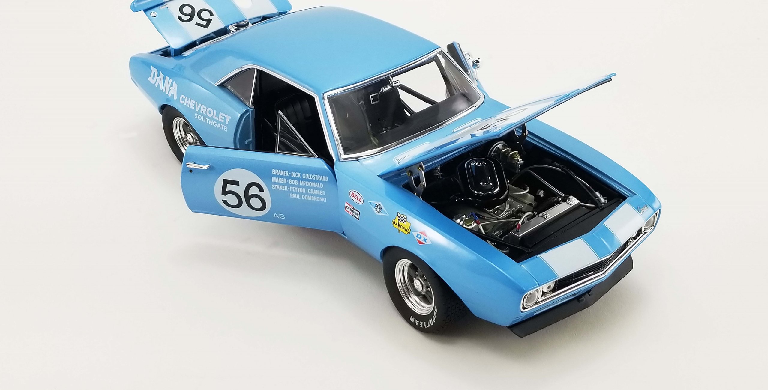 1967 CHEVROLET TRANS AM CAMARO Z/28 DANA CHEVROLET in 1:18 scale