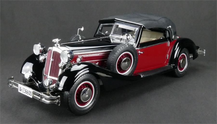 1937 Horch 853 Diecast Model in 1:12 Scale by CMC by CMC