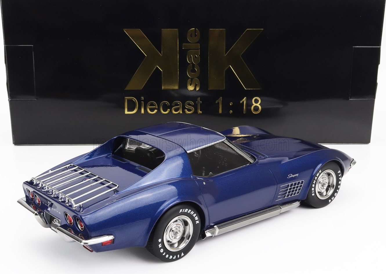 1972 Chevrolet Corvette C3 w/ Removable Roof parts Blue in 1