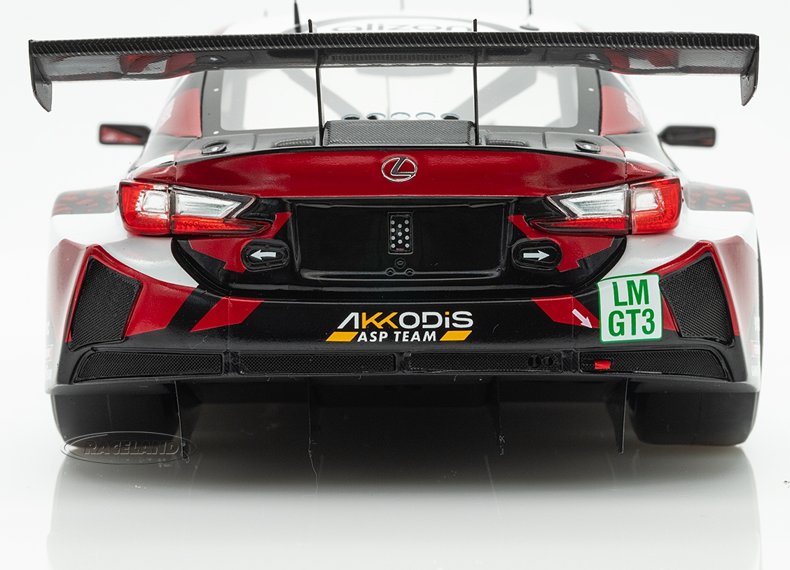 Lexus RC F GT3 5.0L V8 #87 2025 24h Le Mans in 1:18 scale by Spark