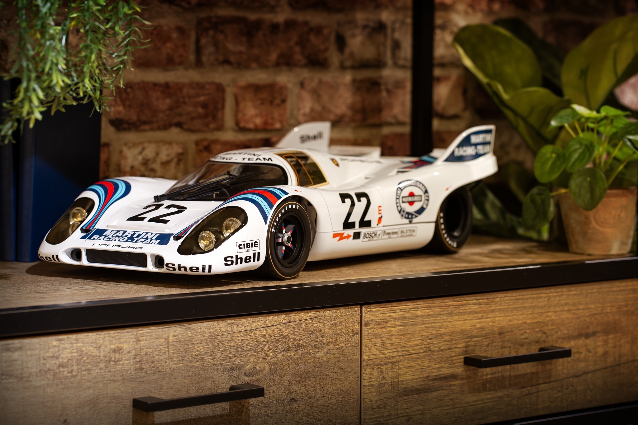 Porsche 917K 4.9L Team Martini Racing #22 Winner 1:8