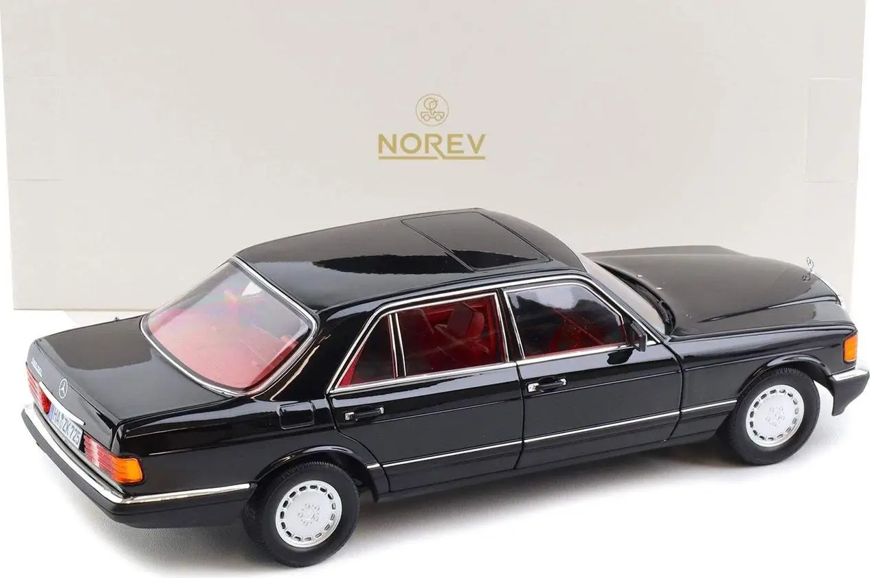 1991 Mercedes-Benz 560 SEL Black 1:18 by Norev