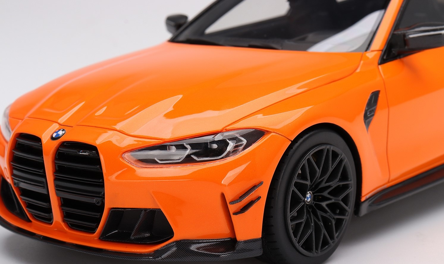 BMW M4 M-Performance (G82) Fire Orange in 1:18 scale by Topspeed