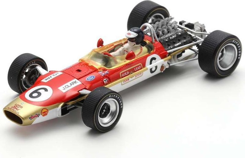 ミニカー Lotus 49T Winner Tasman Series 1968 Lotus 49T No.6 Winner Tasman Series 1968 Jim Clark in 1:43
