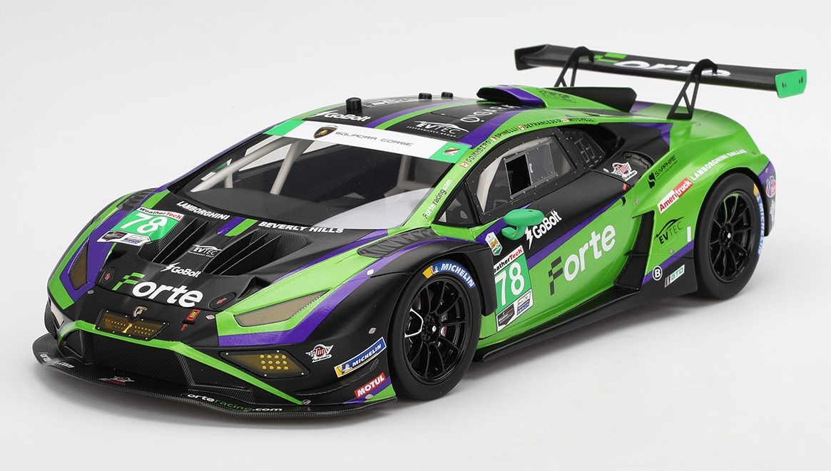 Lamborghini Huracán GT3 EVO2 #78 Forte Racing 2024 IMSA