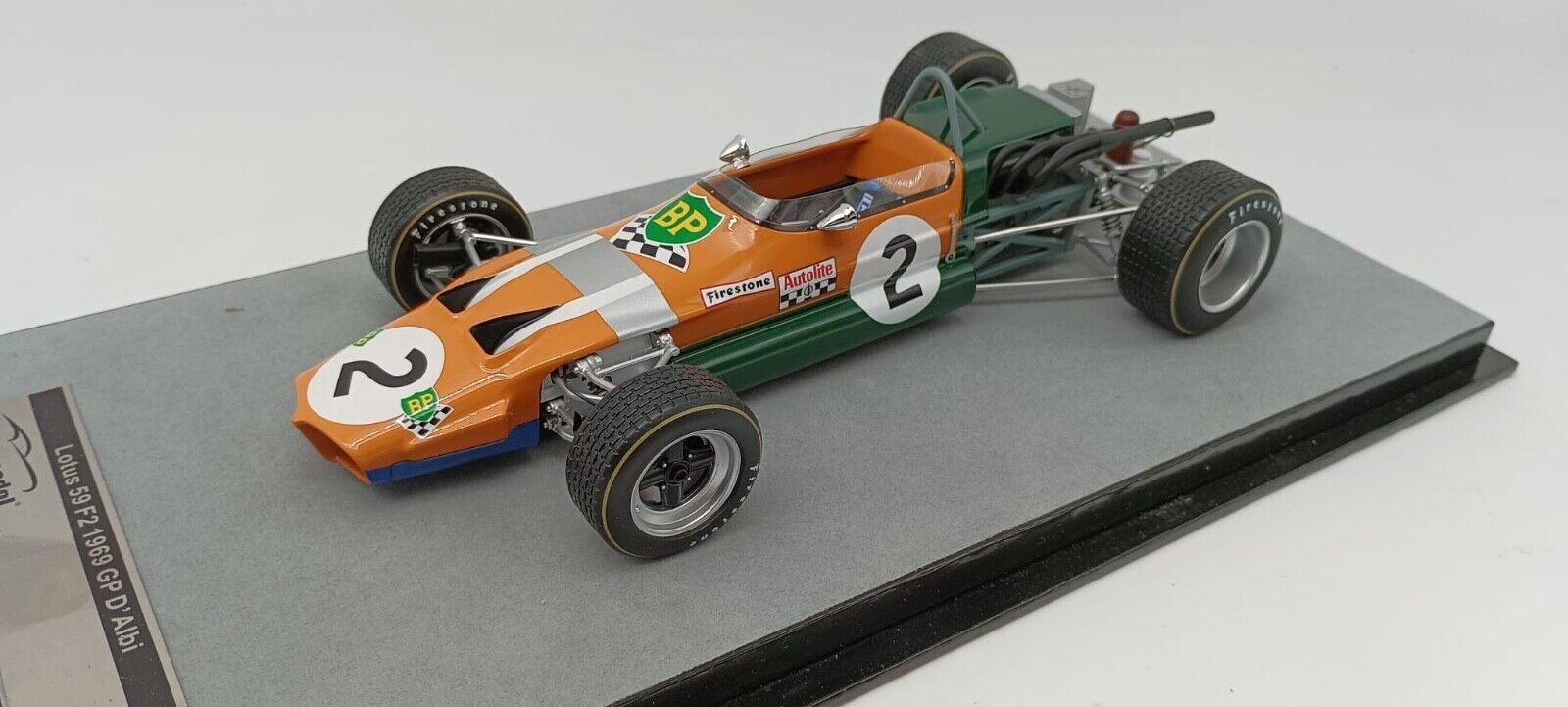 Lotus 59 F2 1969 GP Albi Driver JOCHEN RINDT Limited Edition