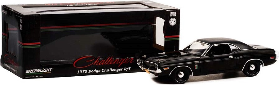 1970 DODGE CHALLENGER R/T 426 HEMI THE BLACK GHOST in 1:18