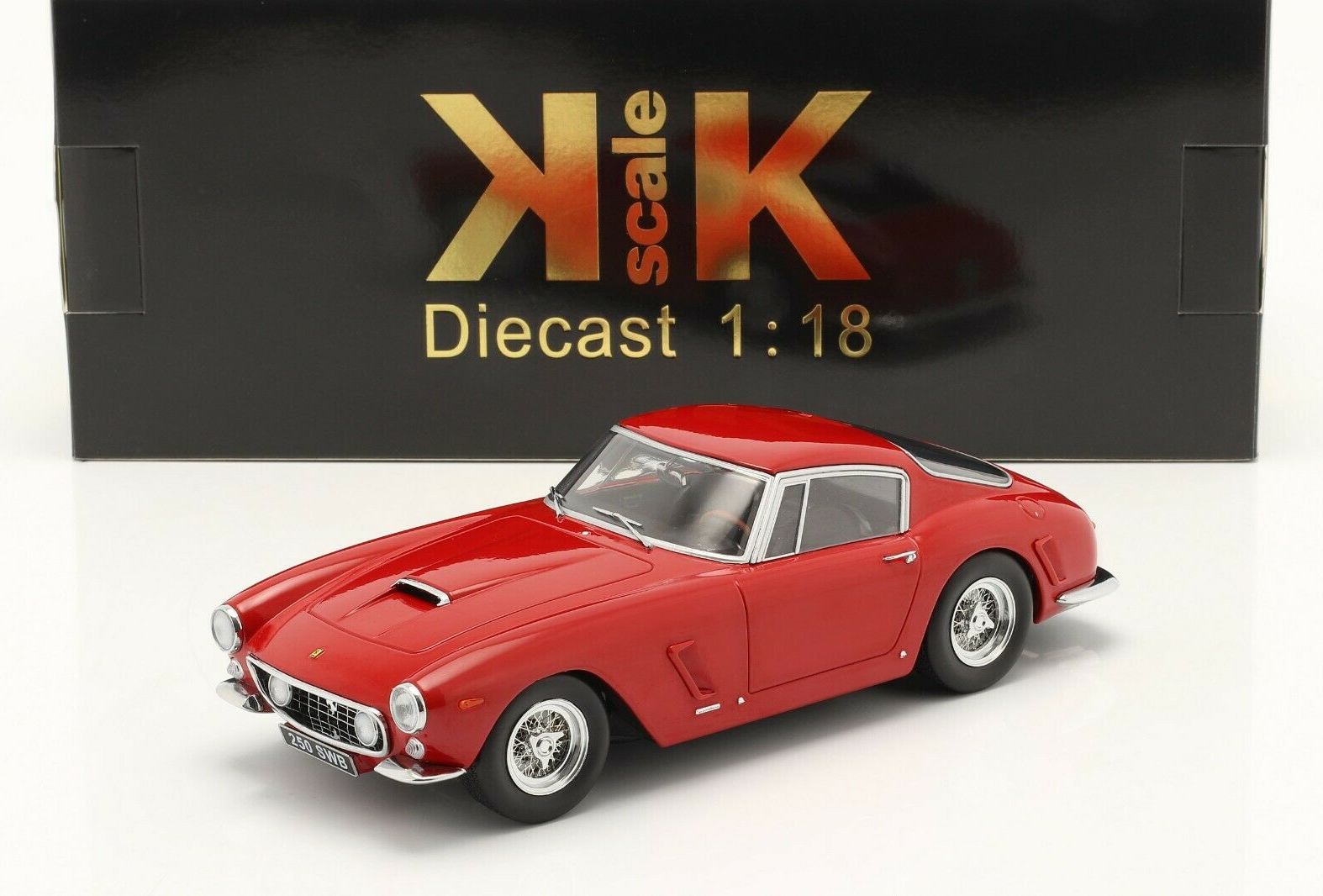 KK SCALE MODELS - Ferrari 250 SWB Passo Corto - 1961-1/18