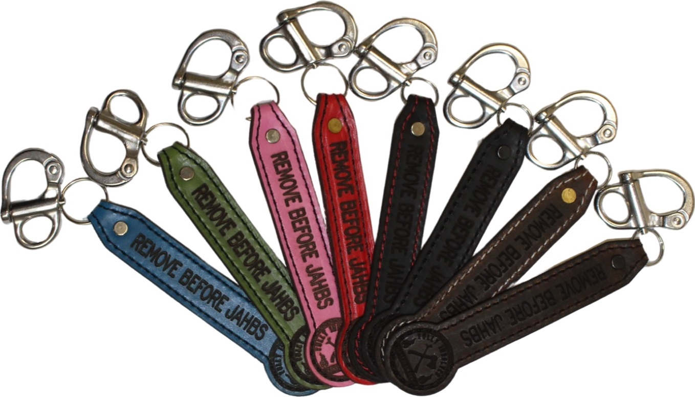 SCBA Mask Quick Release Shackle by Fully Involved Leatherworks