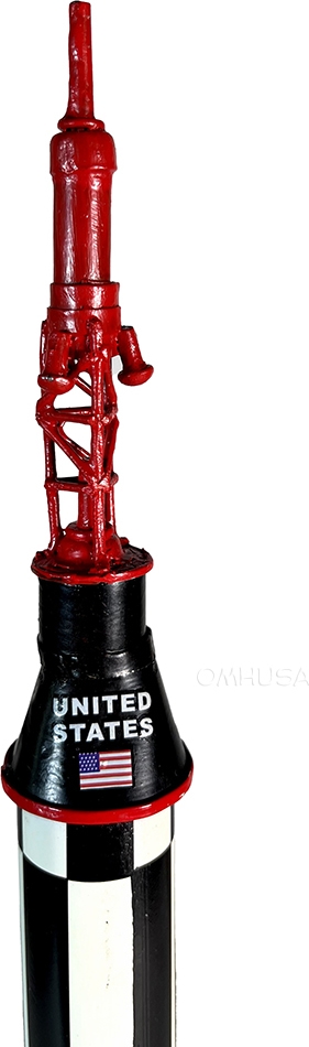 Mercury Redstone Rocket Display Model by Old Modern Handicrafts