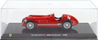 Ferrari #4 1950 Season Alberto Acsari in 1:24 scale w/Showcase