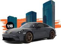 2025 Porsche 911 (992.2) GT3 Touring Grey in 1:18 scale
