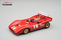 Ferrari 612 Can-Am Riverside 1969 #16 DNF Chris Amon in 1:43 scale