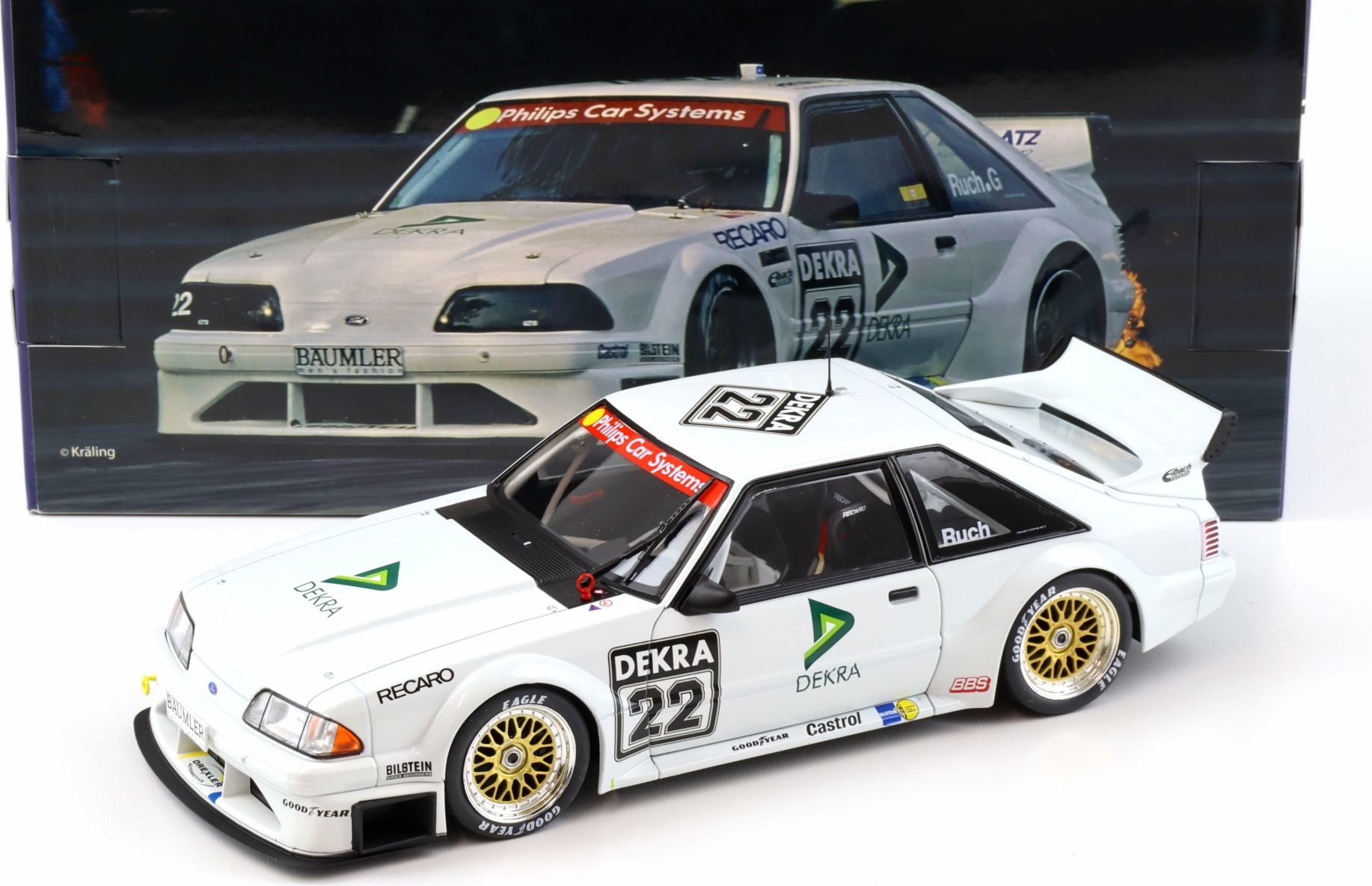 Ford Mustang 5.0 #22 DTM Season 1994 Gerd Ruch in 1:18 scale by WERK 83