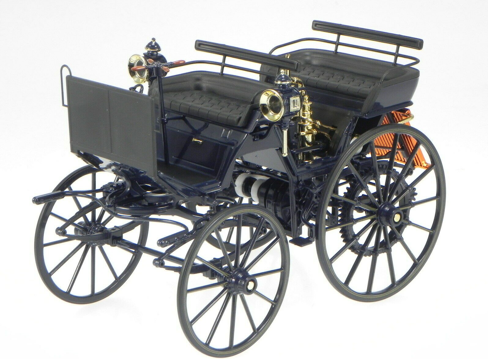 Daimler Motorkutsche 1886 Dark Blue in 1:18 scale by Norev by Norev