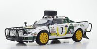 Lancia Stratos HF Alitalia (night version) #7 3rd 1977 Rally Safari in 1:18 scale