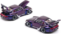 RWB 993 Army Girl Special Edition Candy Purple in 1:64 scale