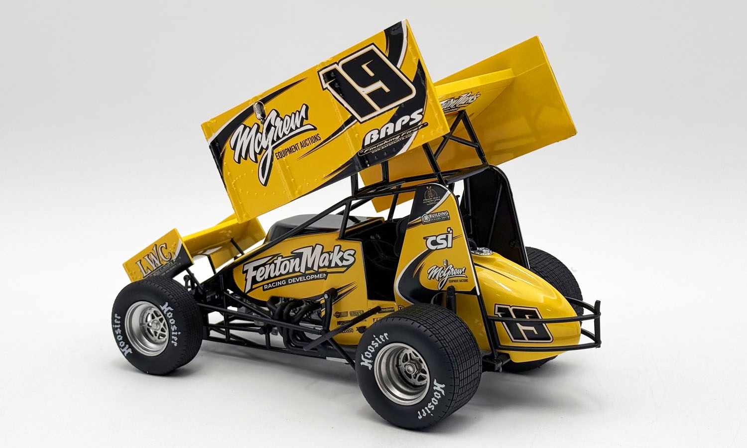 2026 #19 Fenton Marks Racing Sprint Car Brent Marks in 1:18 scale by ...