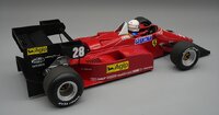 Ferrari 126 C4-M2 #28 1984 European GP R. Arnoux in 1:12 scale