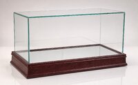The 1:12 Glass and Wood Display Case for Scale Model Cars by Mint Models