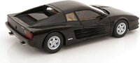 1986 Ferrari Testarossa Black in 1:12 scale