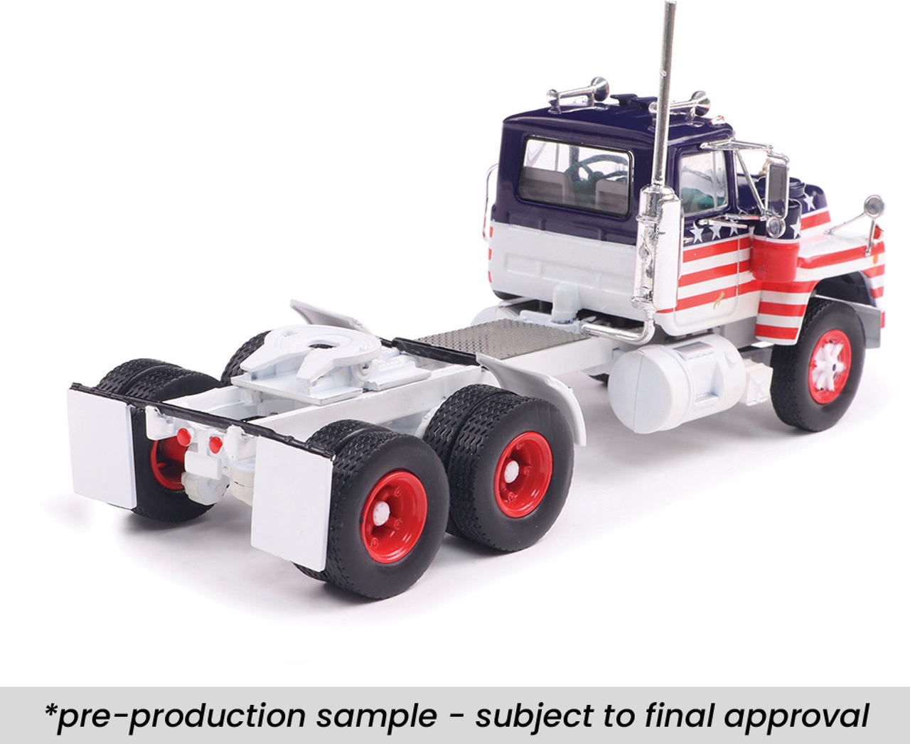 1966 Mack R Series - Red & Blue in 1:43 scale by IXO