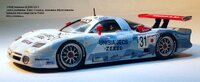Nissan R390 Gt1 3.5L Turbo #31 1998 24h Le Mans in 1:12 scale