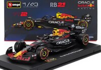 Red Bull Racing RB21 2025 Season #22 Yuki Tsunoda in 1:43 scale w/ pilot and showcase