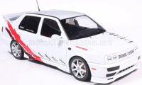 1992 Volkswagen Jetta VR6 White/Red 1:18