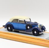 Horch 830 BL Cabriolet 1936 Close 2 Tone Blue in 1:43 scale