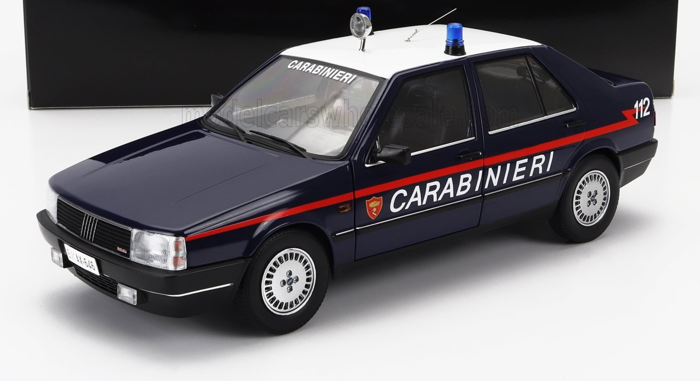 1988 Fiat Croma 2.0 Turbo IE Carabinieri Police in 1:18 scale by Fine ...