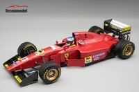Ferrari 412T1B with Rain Tires 1994 Japan GP Jean Alesi in 1:18 scale