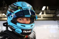 George Russell Mini Helmet 2026 Japan GP in 1/5 scale