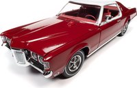 1969 Pontiac Grand Prix Hardtop Royal Bobcat Matador Red in 1:18 scale